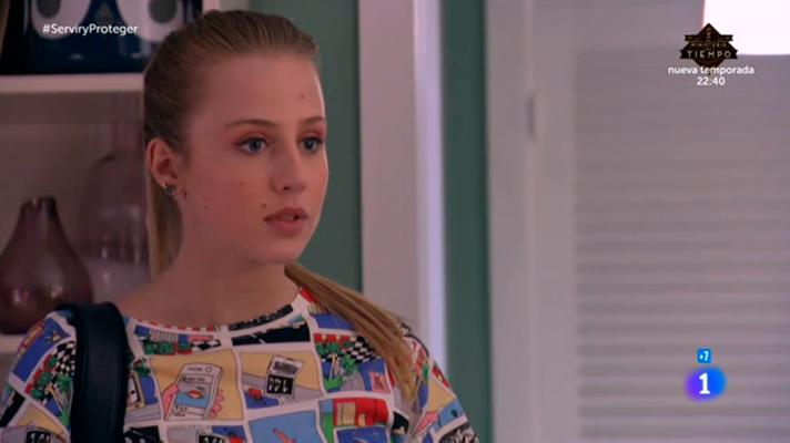 Servir y proteger - Olga a su padre: "Eres un hipócrita"