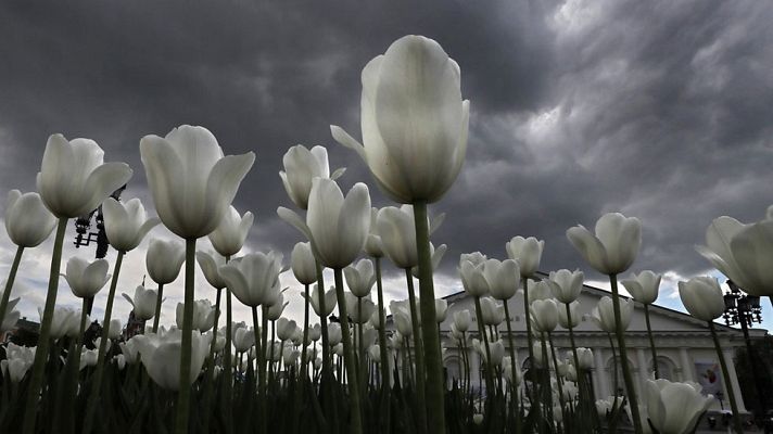 El tiempo - Una docena de provincias tendrá aviso  por tormentas o lluvias en el Alto Ebro