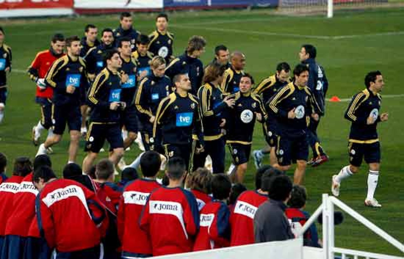 La principal duda de Vicente del Bosque estaría en el centro del campo, y sería entre dos jugadores: Senna o Xabi Alonso.