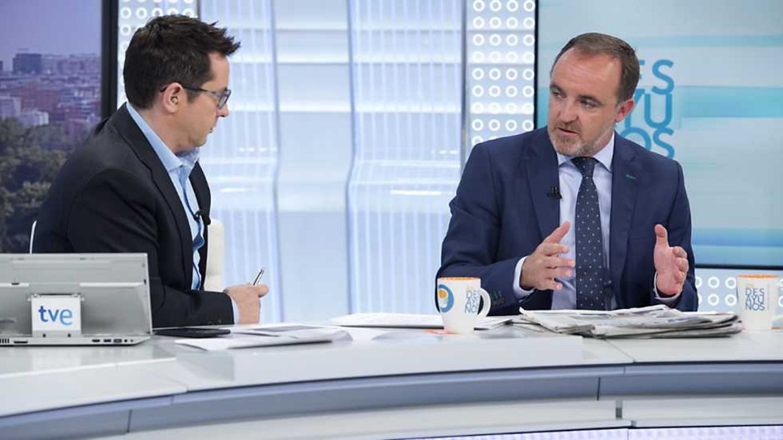 Los desayunos de TVE - Javier Esparza, presidente de Unión del Pueblo Navarro - ver ahora