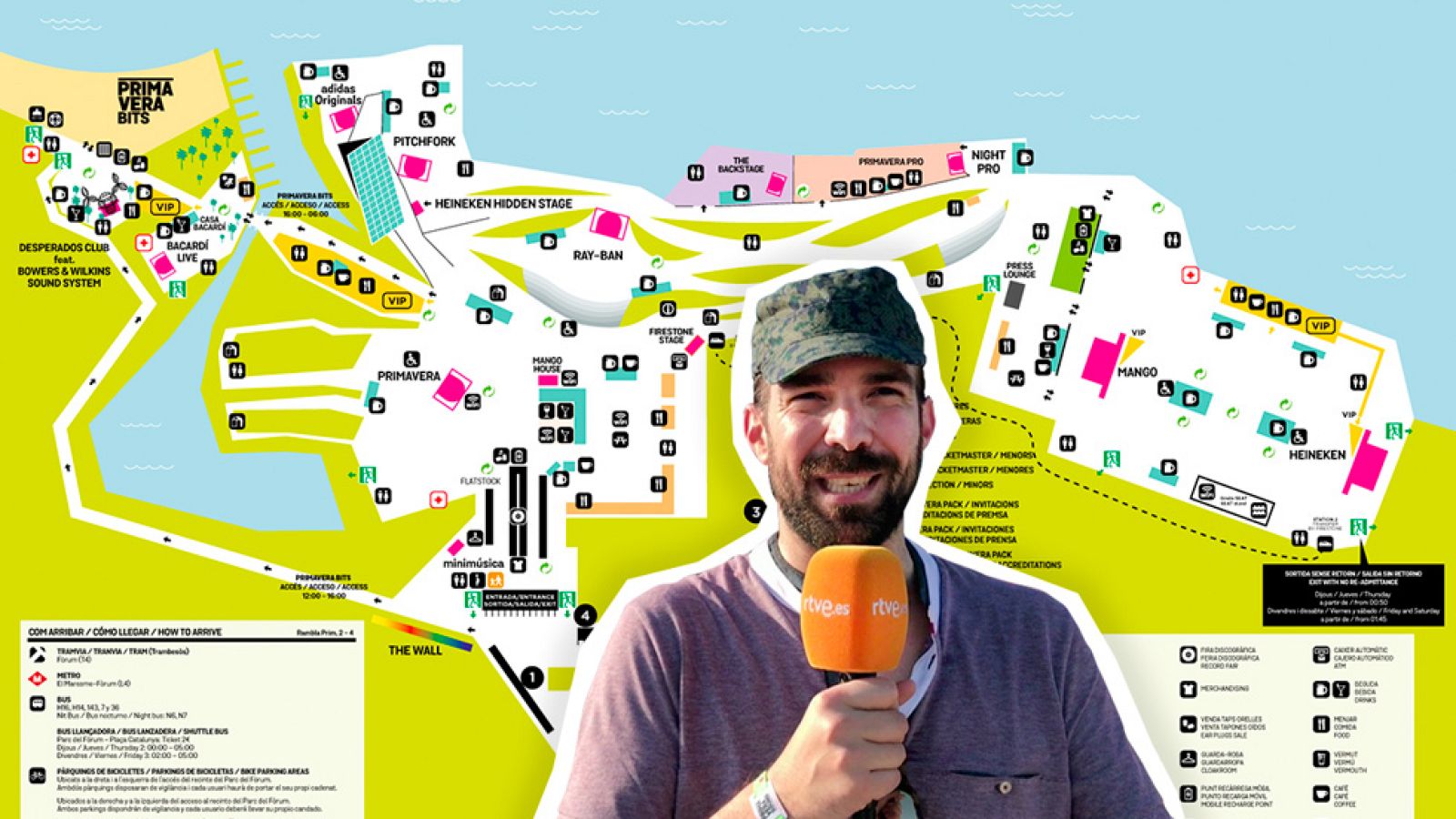Primavera Sound - ¿Cuánto se tarda en recorrer la distancia entre escenarios? | Ver