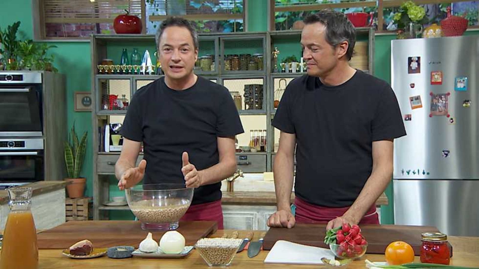 Torres en la cocina - Legumbres con almejas y ceviche de gambas - ver ahora