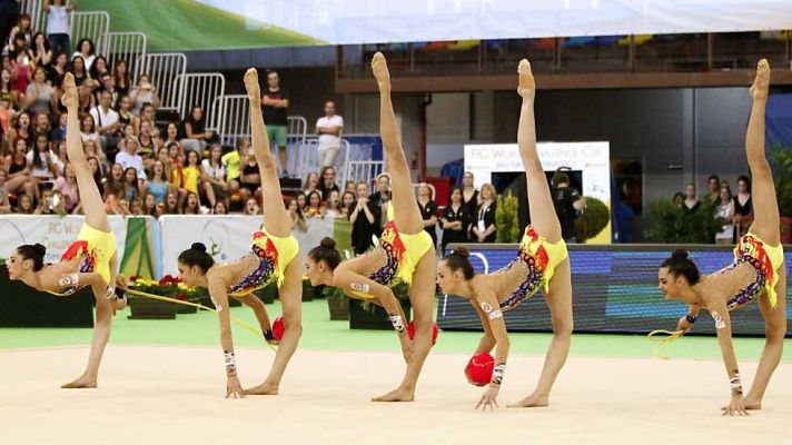 Gimnasia artística - Clas. Conjuntos. Rotación 1, Cuerda/Pelota