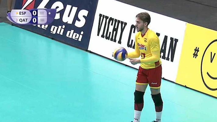 Voleibol - Liga Mundial Masculina: España - Catar