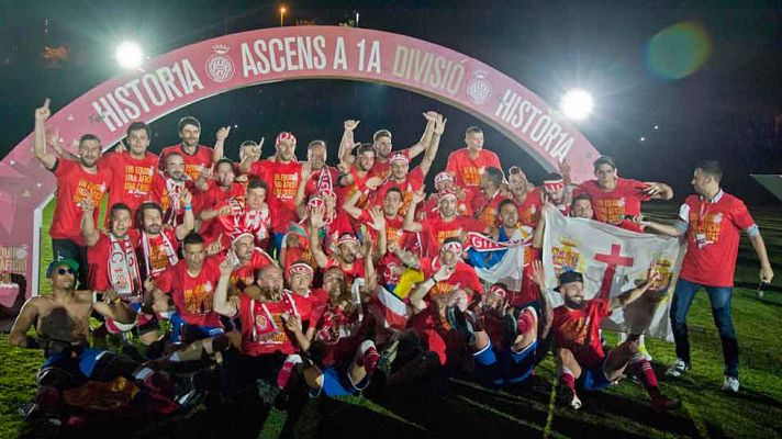 Telediario 1 - El Girona asciende a Primera