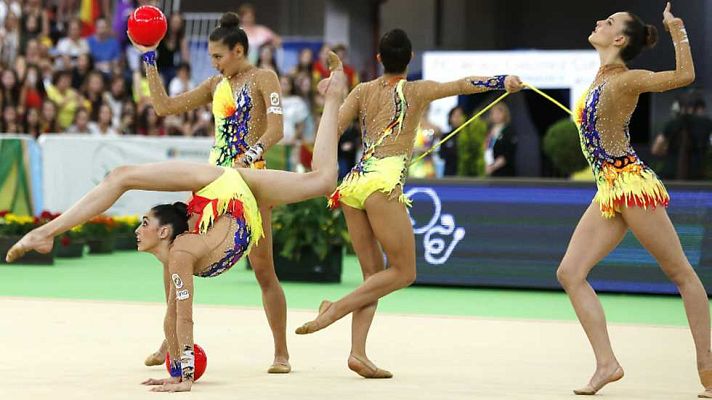 Gimnasia artística - Final Individual Aro y Pelota
