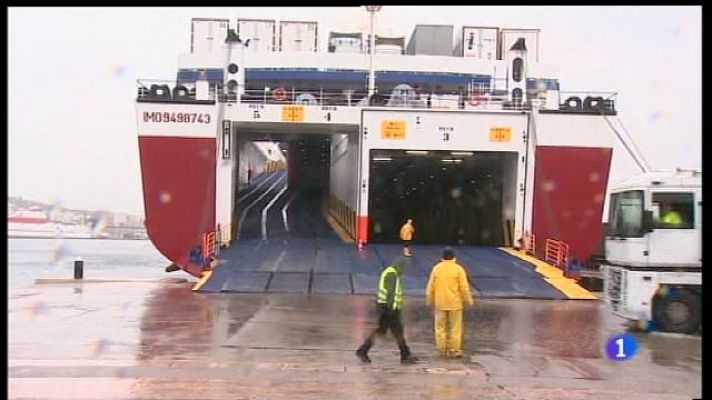 Informatiu Balear - Primera jornada de vaga dels estibadors