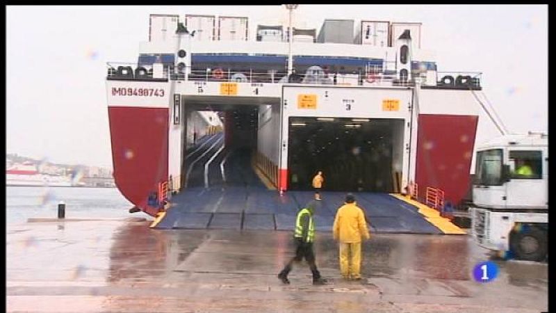 Primera jornada de vaga dels estibadors