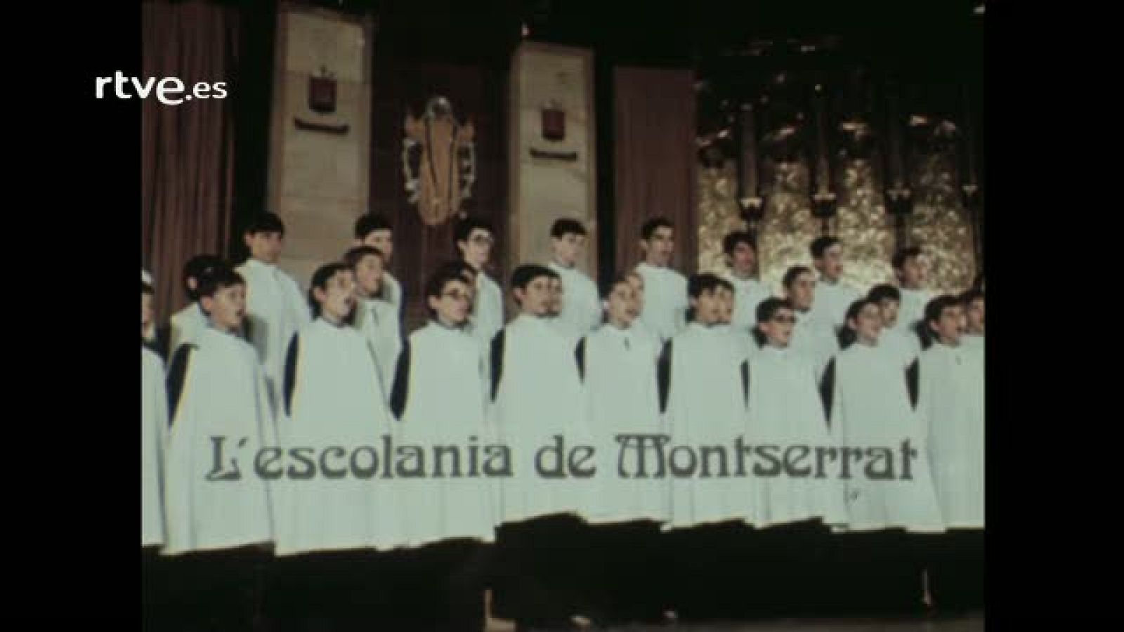 Arxiu TVE Catalunya - L'escolania de Montserrat
