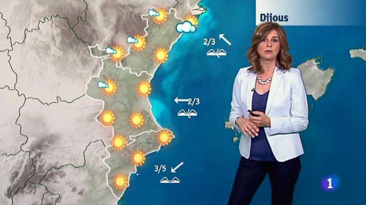 L'informatiu - Comunitat Valenciana - El tiempo en la Comunidad Valenciana - 08/06/17