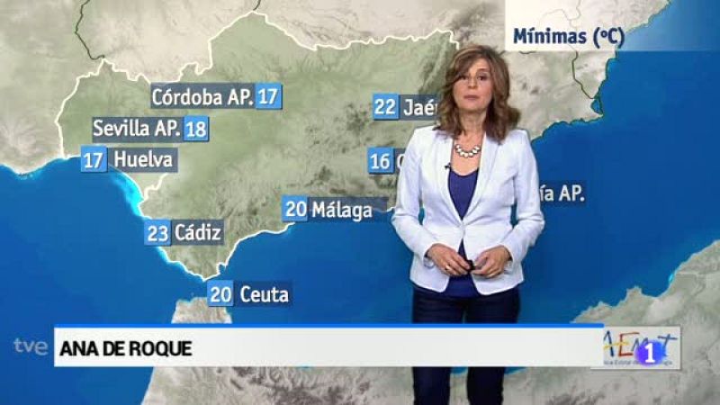 El tiempo en Andalucía - 08/06/17 | Ver