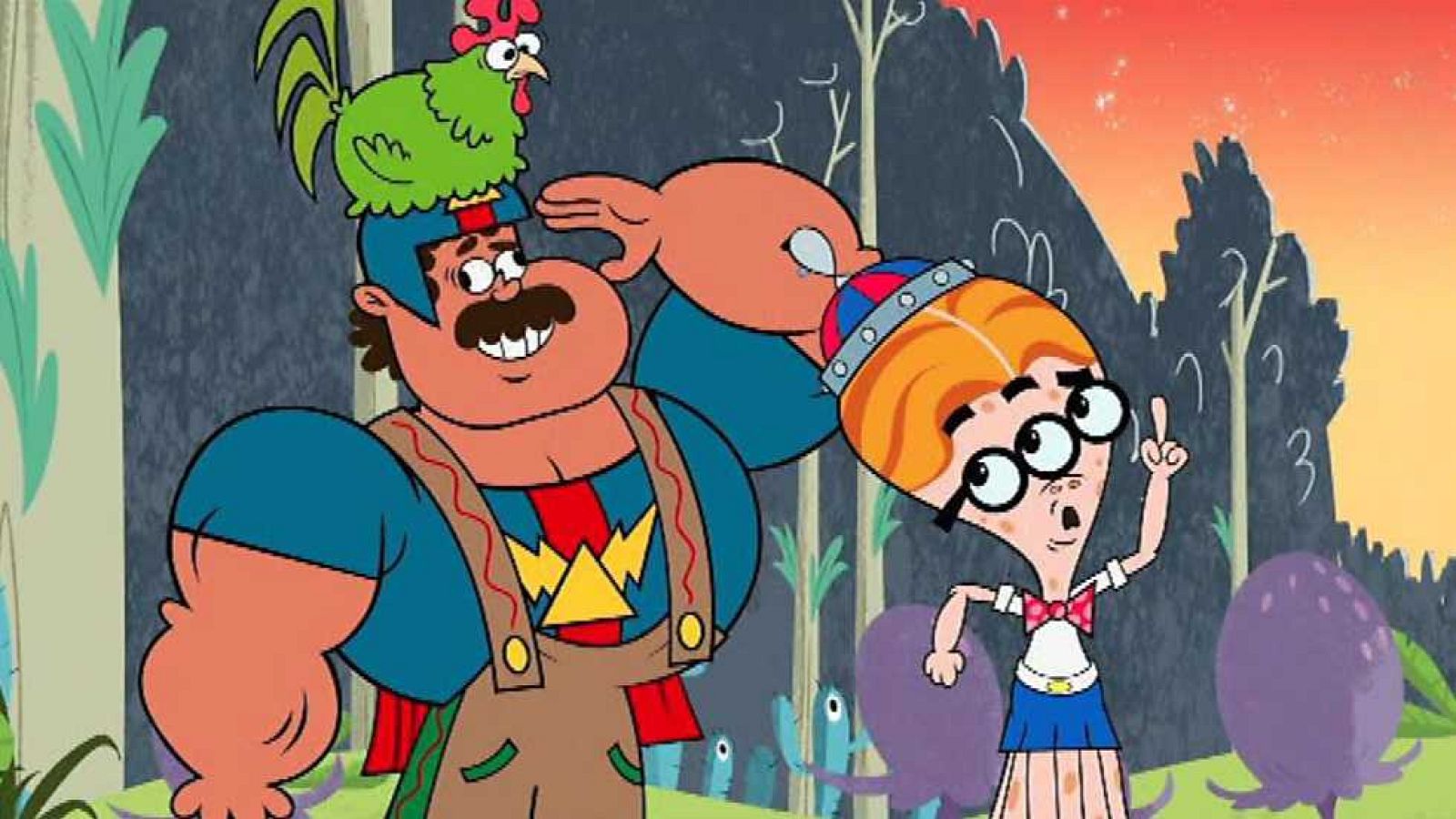 Campamento poliespacial - Winston Steinburger y Sir Dudley Ding Dong | Ver