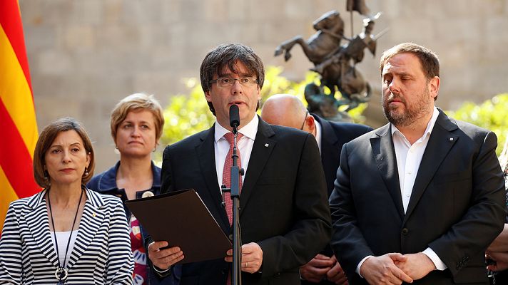 Informativo 24h - Puigdemont anuncia el referéndum catalán para el domingo 1 de octubre