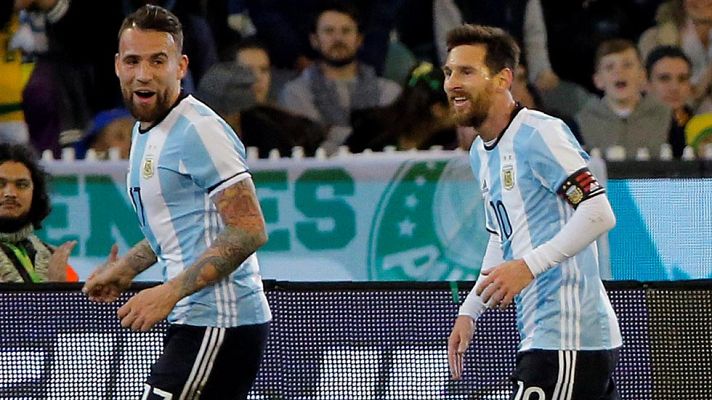 Telediario 1 - Argentina estrena la era Sampaoli con un triunfo ante Brasil