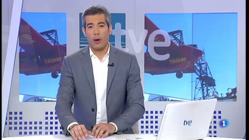 L'avió del parc d'atraccions del Tibidabo torna a "volar"