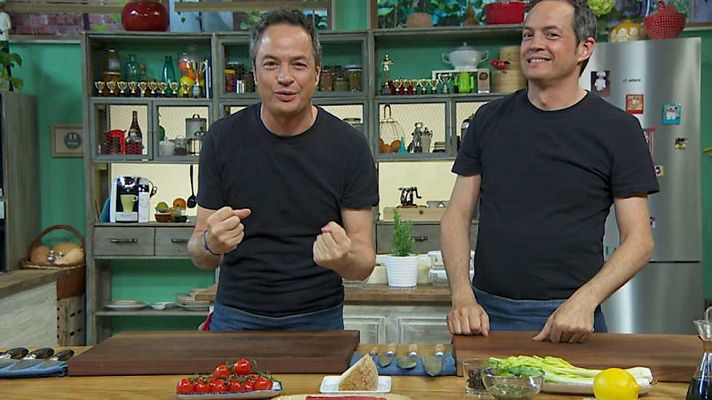 Torres en la cocina - Pasta de verano y picantón