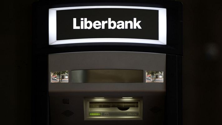 Telediario 1 - La CNMV prohíbe durante un mes las ventas en corto sobre Liberbank