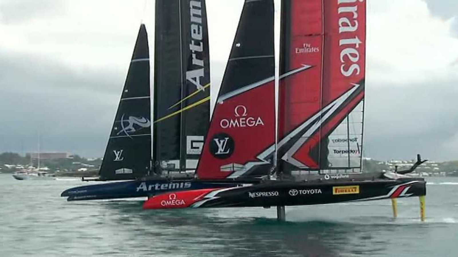 Vela - Louis Vuitton America's Cup Qualifiers Challenger. Playoff Final Regata 7