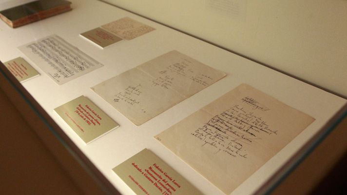 Telediario 1 - Nueva exposición sobre los casi 20 años de Federico García Lorca en la  Residencia de Estudiantes en Madrid