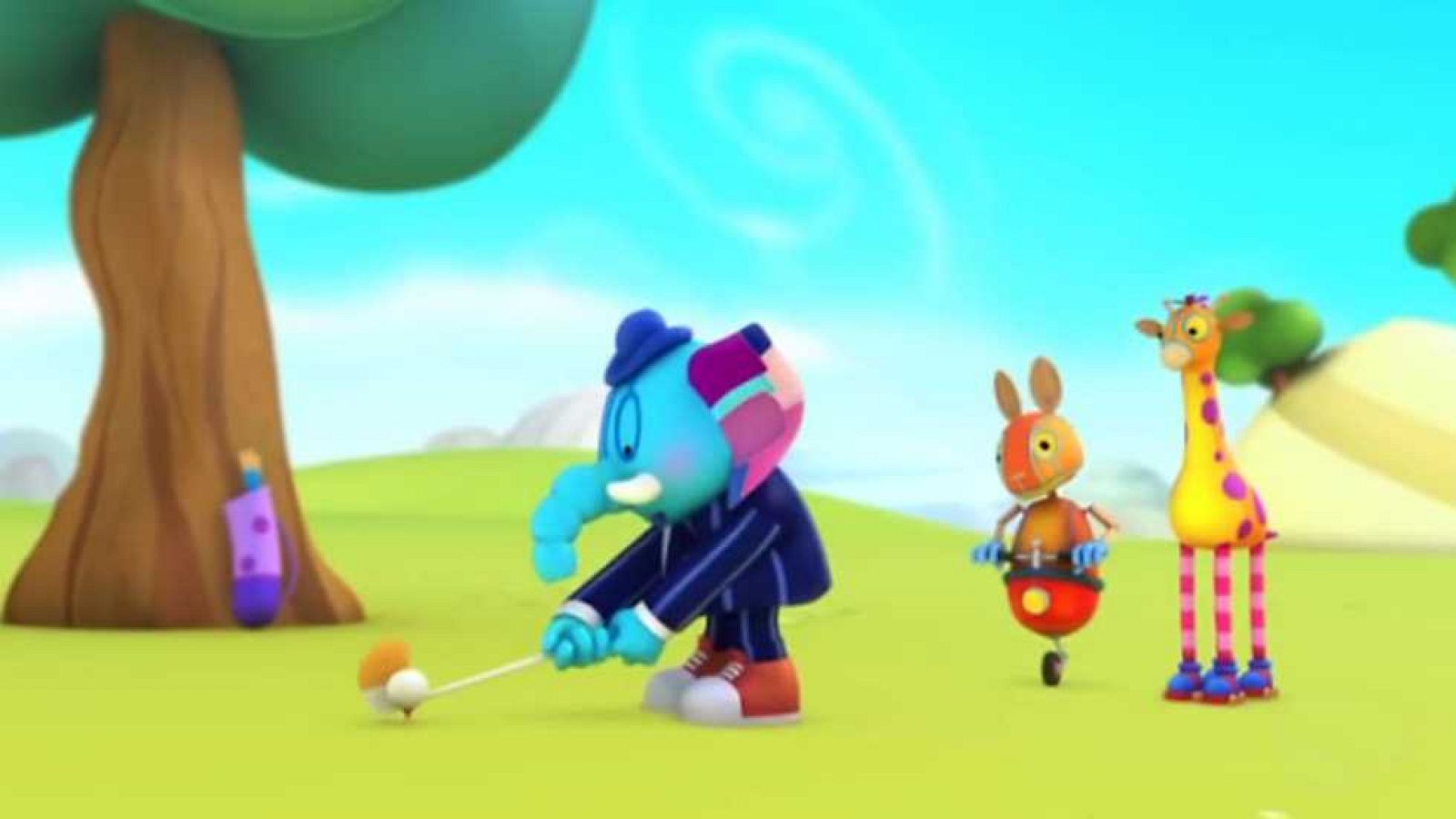 Tutu - ¿Juegas al golf-cesto? - Clan RTVE.es - Tutu | Ver