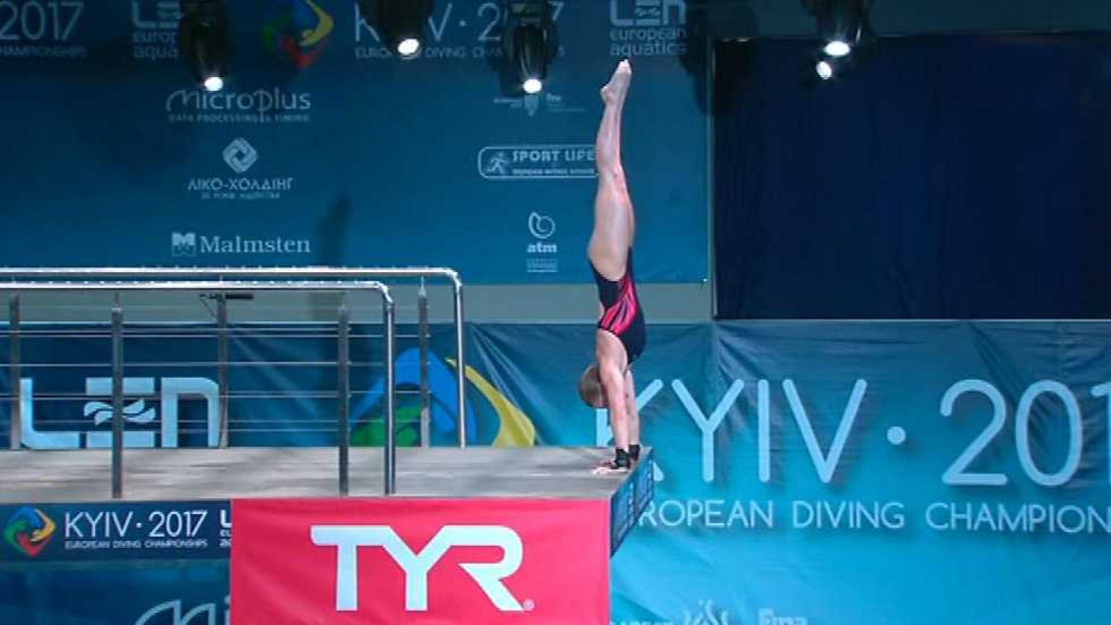 Natación - Saltos `Campeonato de Europa'. Final 10MT Femeninos  desde Kiev (Ucrania) - ver ahora