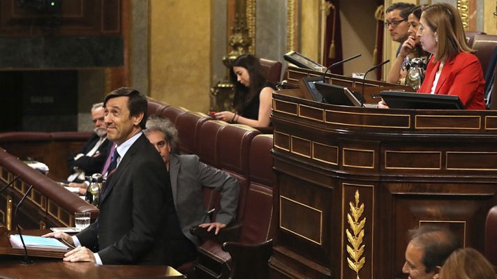 Telediario 1 - Hernando, a Iglesias: "Usted nunca será presidente"