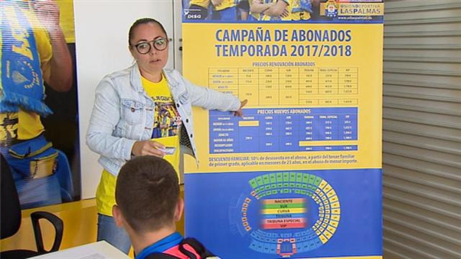 LA CAMPAÑA DE ABONADOS DE LA UD, A BUEN RITMO | Ver