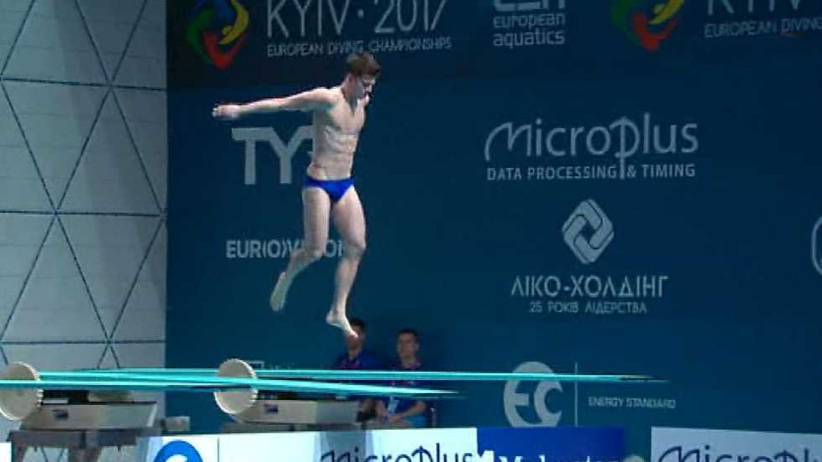 Natación - Saltos 'Campeonato de Europa'. Final 1 1MT Masculino desde Kiev (Ucrania) - ver ahora