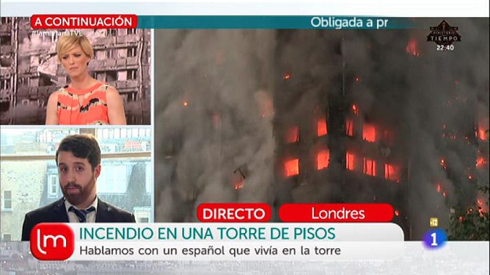 La mañana - Un español residía en el edificio incendiado en Londres