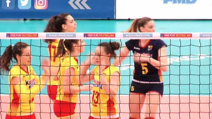 Voleibol - Liga europea femenina. Resumen