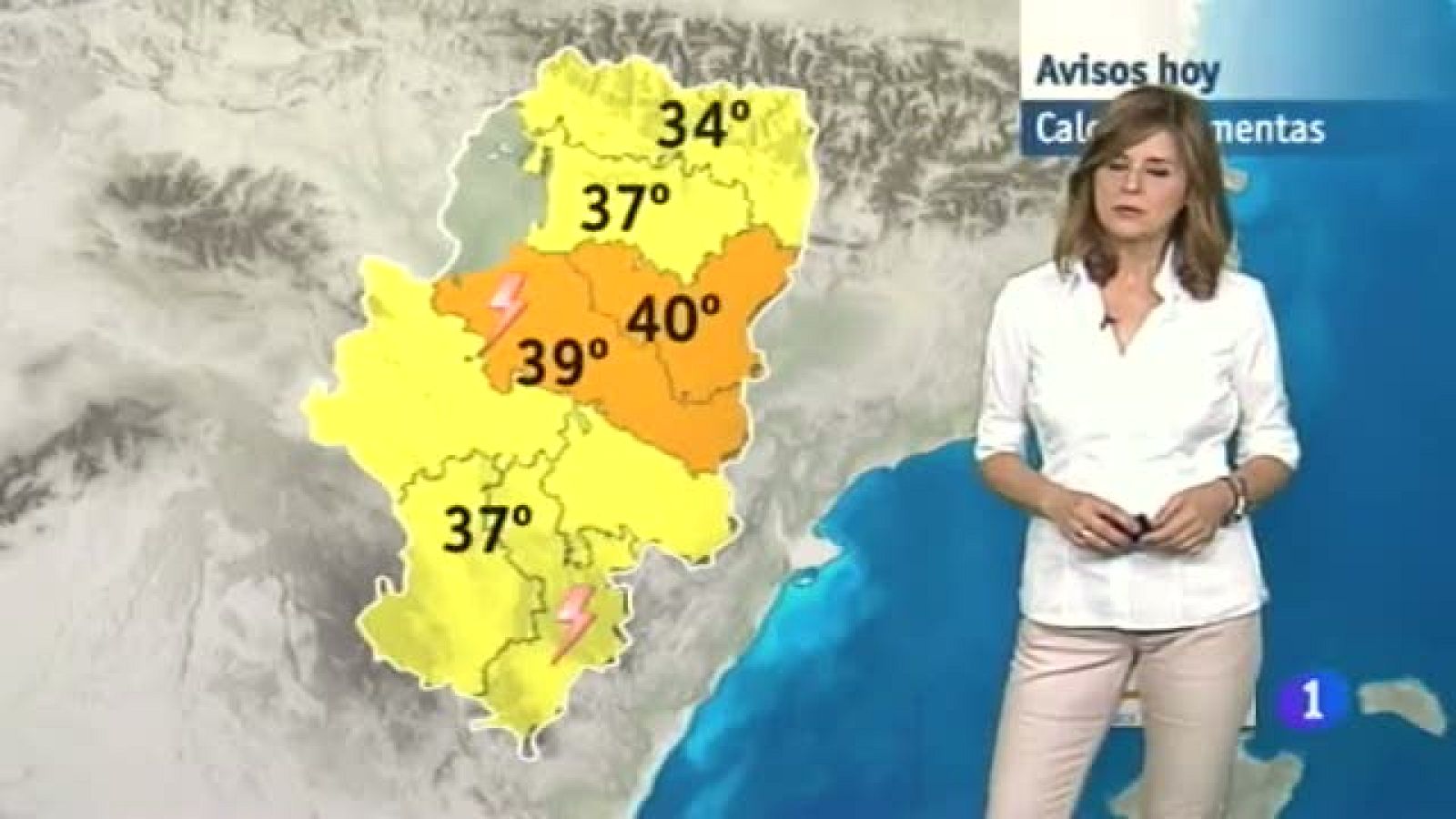 El tiempo en Aragón-15/06/17