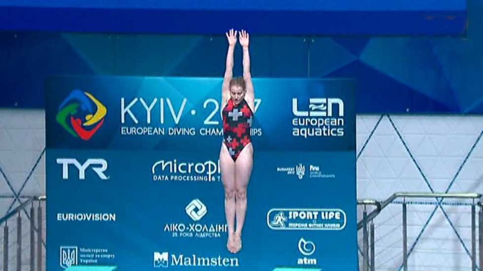 Natación - Saltos 'Campeonato de Europa'. Final 1 3MT Femenino desde Kiev (Ucrania) - ver ahora