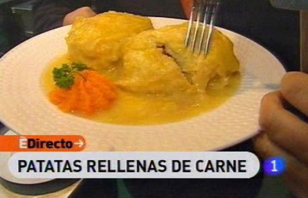 RTVE Cocina - Patatas rellenas de carne