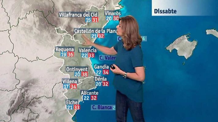 L'informatiu - Comunitat Valenciana - El tiempo en la Comunidad Valenciana - 16/06/17