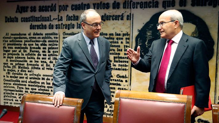 Telediario 1 - El Banco de España ha hecho pública su particular visión de la crisis financiera