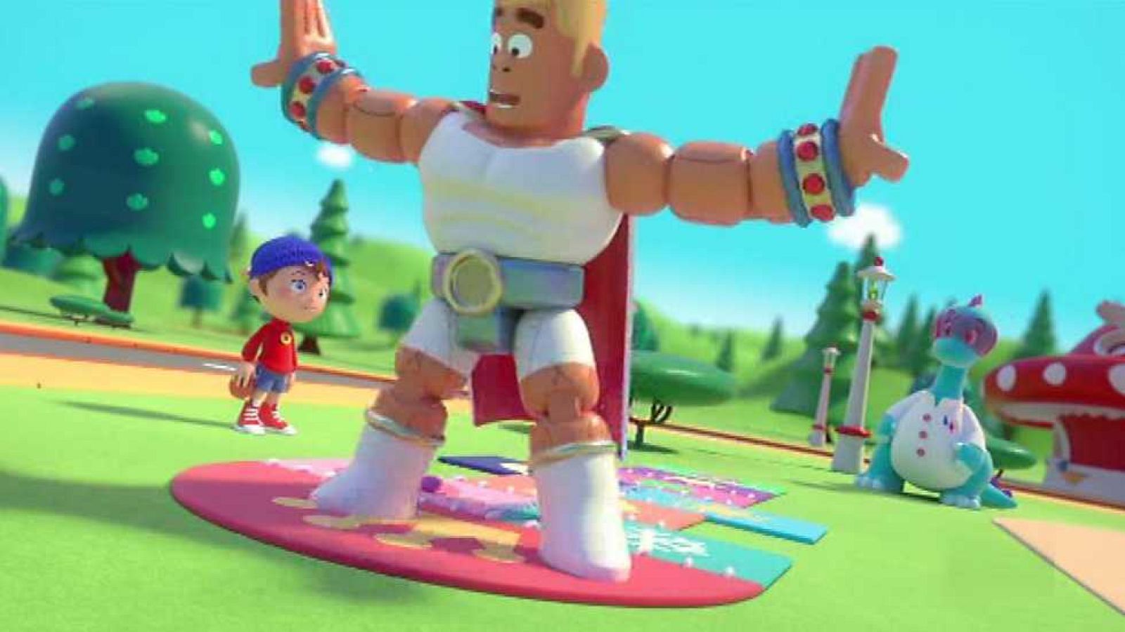 El caso de la pelota pinchada de Bumpy - Noddy, detective en el País de los Juguetes | Ver