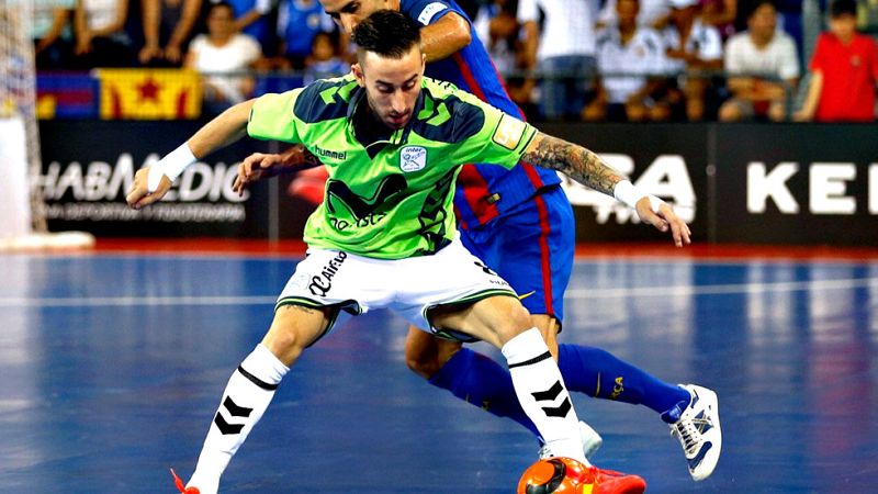 La escuadra de Andreu Plaza se encuentra a tan solo una victoria de conseguir el título de Campeón de Liga en Primera División. Este sábado ante Movistar Inter los azulgranas tendrán su primer match ball con el Palau Blaugrana como principal apoyo.