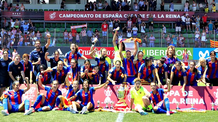 Telediario 1 - El FC Barcelona, campeón de la Copa de la Reina