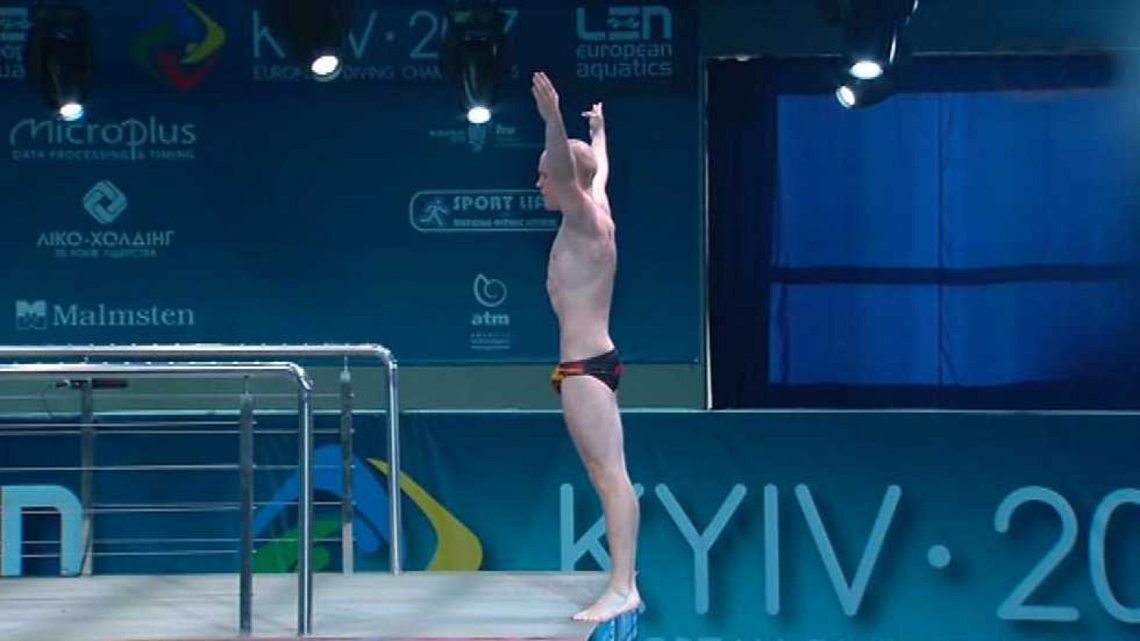 Natación - Saltos 'Campeonato de Europa'. Final 10MT Masculilno  desde Kiev (Ucrania) - ver ahora