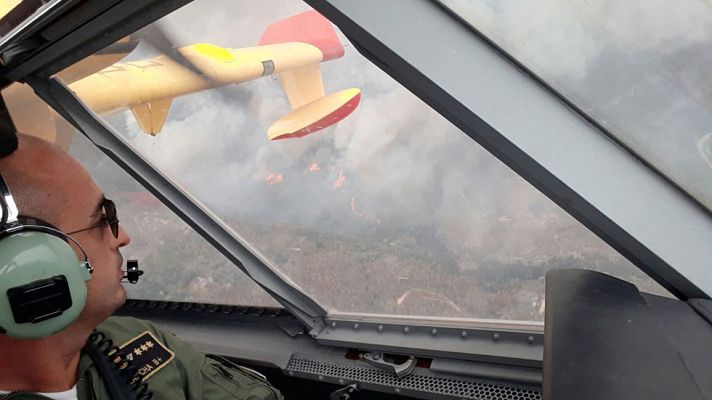 Telediario 1 - La Unión Europea envía ayuda para reforzar a los servicios portugueses de emergencia