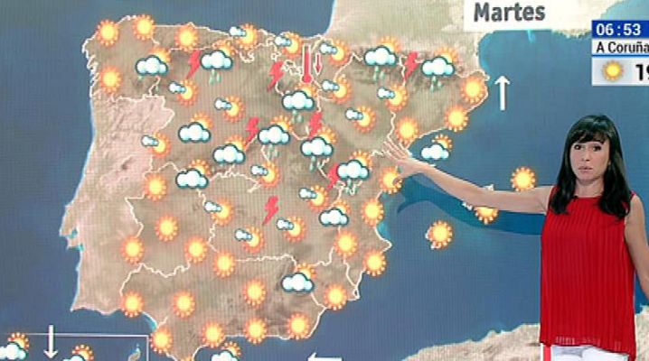 El tiempo - Suben las temperaturas en el norte