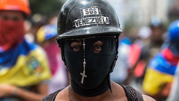 Telediario 1 - Un muerto y más de 40 de heridos en el día 80 de protestas en Venezuela