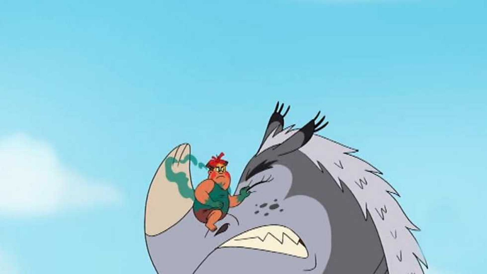 El olor de un Thunk - El amanecer de los Croods | Ver