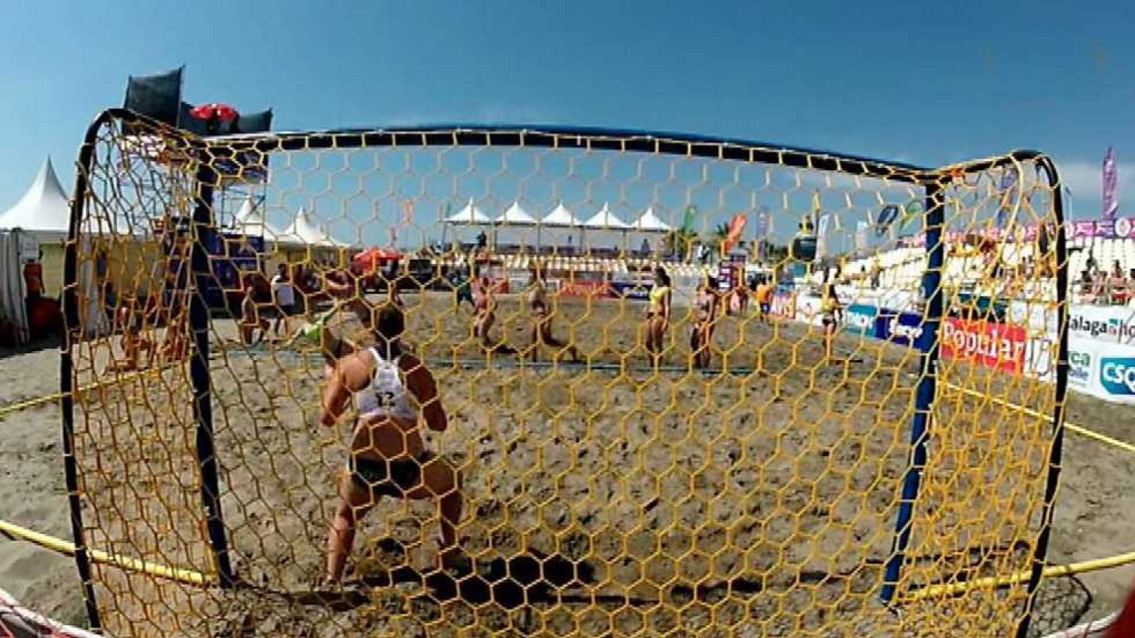 Balonmano Playa - Arena Handball Tour 1 Prueba Málaga. Resumen - VER AHORA