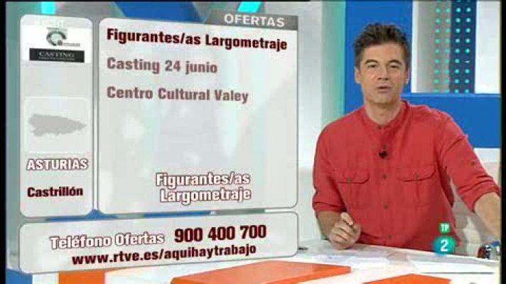 Aquí hay trabajo - Pruebas para figurantes de película