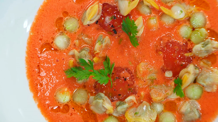 RTVE Cocina - Gazpacho de sandía