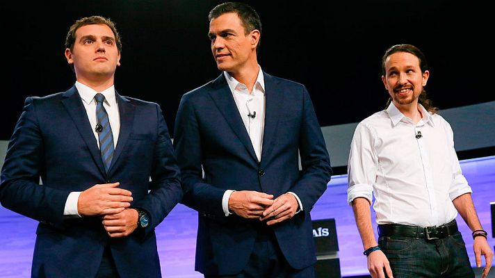 Telediario 1 - Pedro Sánchez se reunirá por separado con Pablo Iglesias y Albert Rivera