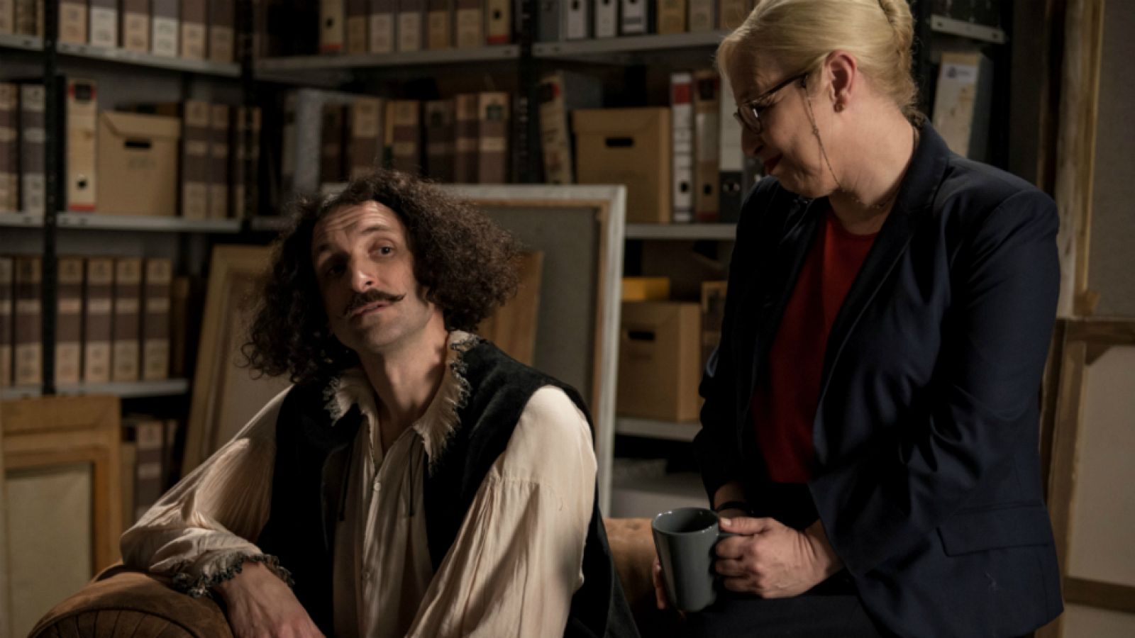 El Ministerio del Tiempo - El consejo de Angustias a Velázquez: "el amor duele pero duele más olvidarlo"