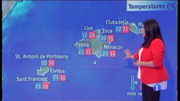 Informatiu Balear - El temps a les Illes Balears - 22/06/17
