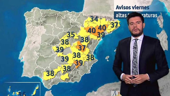 La tarde en 24h - El tiempo - 22/06/17